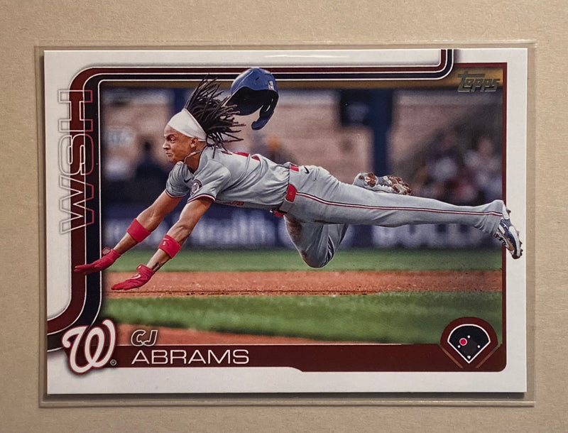 2025 Topps 122 CJ Abrams - Baseball - Series 1