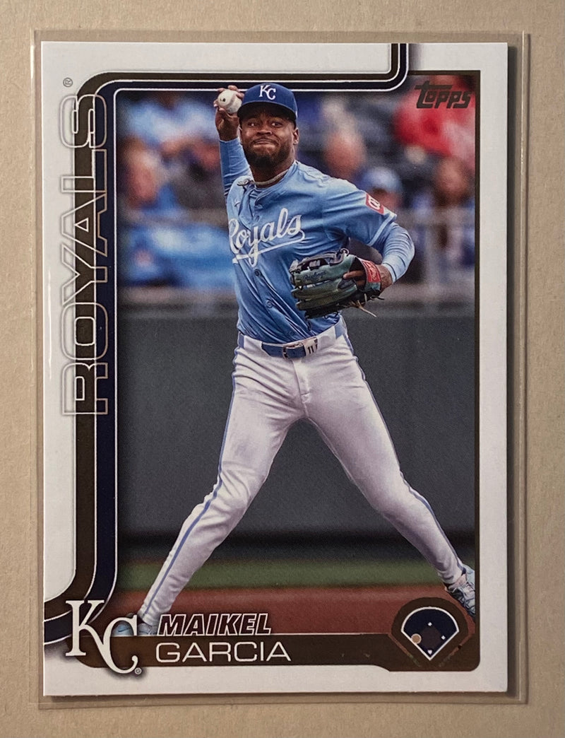 2025 Topps 135 Maikel Garcia - Baseball - Series 1