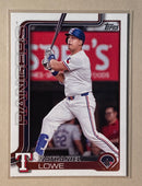 2025 Topps 259 Nathaniel Lowe - Baseball - Series 1