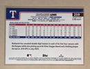 2025 Topps 259 Nathaniel Lowe - Baseball - Series 1