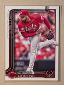 2025 Topps 216 Hunter Green - Baseball - Series 1