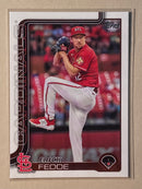 2025 Topps 229 Erick Fedde - Baseball - Series 1