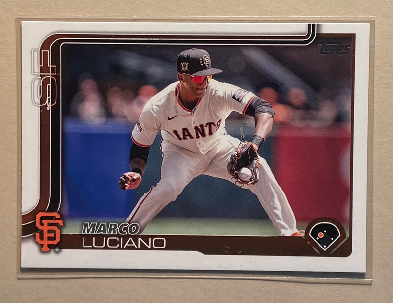 2025 Topps 156 Marco Luciano - Baseball - Series 1