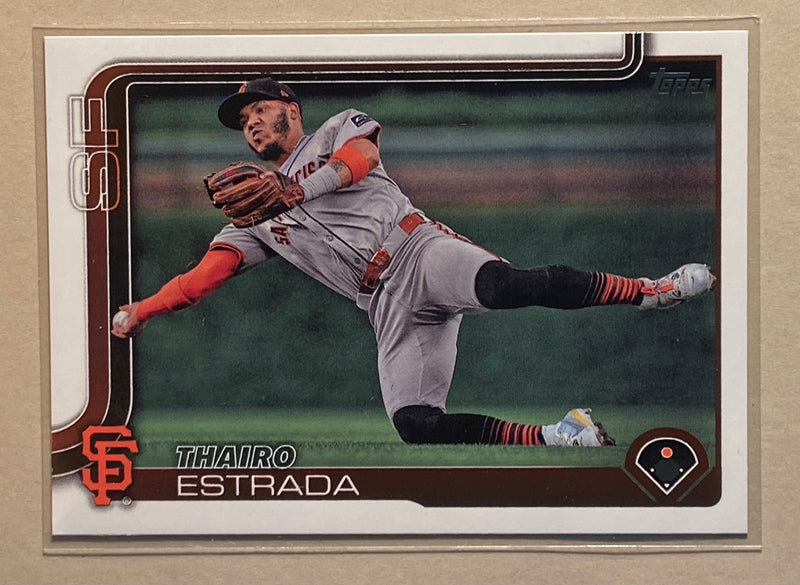 2025 Topps 2 Thairo Estrada - Baseball - Series 1