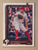 2025 Topps 56 Ranger Suarez - Baseball - Series 1