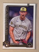 2025 Topps 28 Trevor Megill - Baseball - Series 1