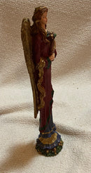 Angel with Harp Pencil Figurine
