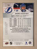 2021-22 Upper Deck 165 Andrei Vasilevskiy - Hockey