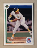 1991 Upper Deck 86F Ricky Henderson - Baseball - Toronto 91 All-Star Game