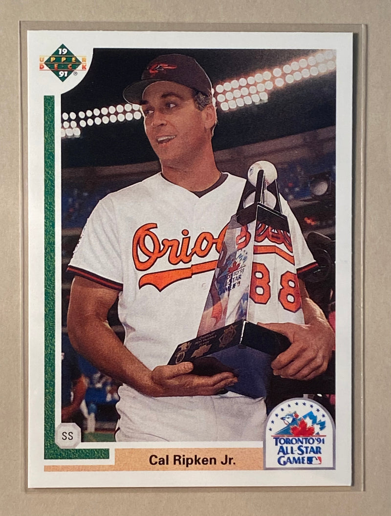 1991 Upper Deck 85F Cal Ripken Jr. - Baseball - Toronto 91 All-Star Game