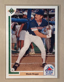 1991 Upper Deck 84F Wade Boggs - Baseball - Toronto 91 All-Star Game