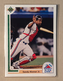 1991 Upper Deck 81F Sandy Alomar JR. - Baseball - Toronto 91 All-Star Game