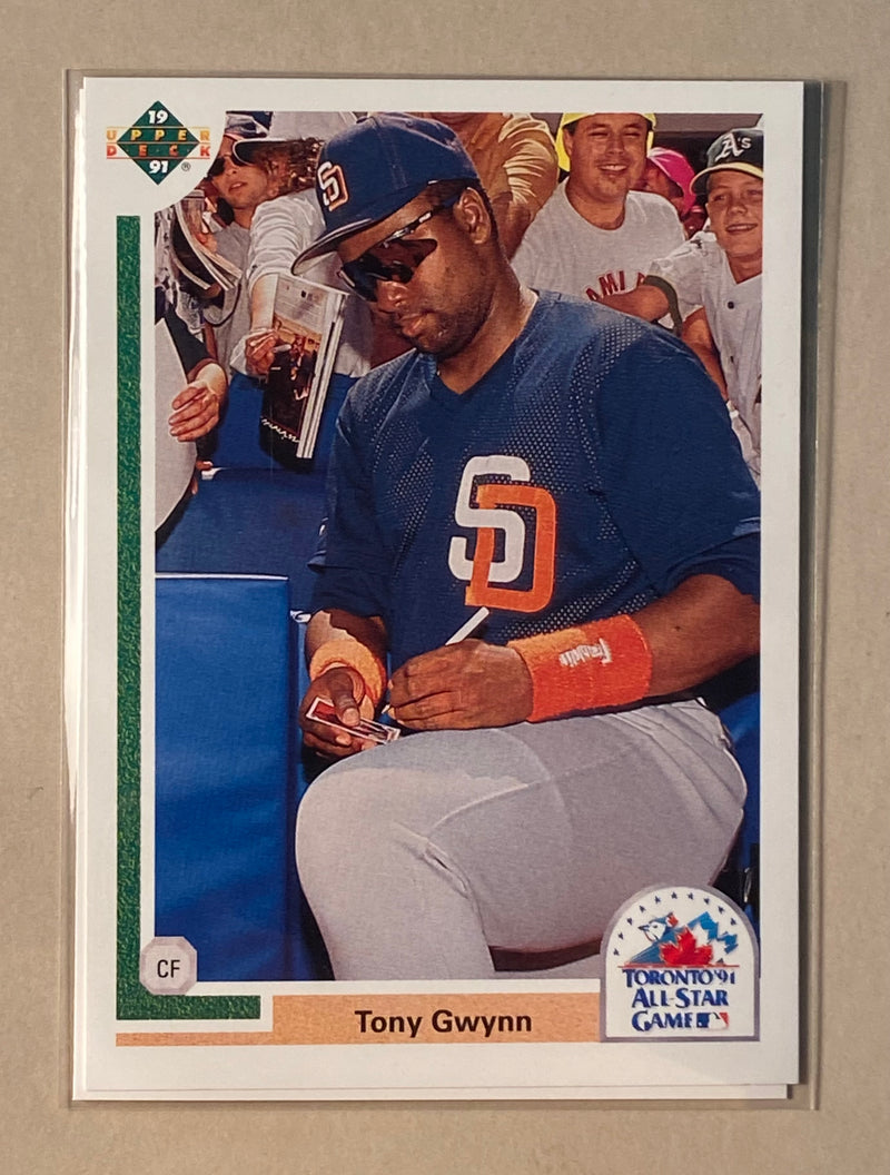 1991 Upper Deck 97F Tony Gwynn - Baseball - Toronto 91 All-Star Game