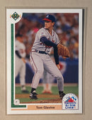 1991 Upper Deck 90F Tom Glavine - Baseball - Toronto 91 All-Star Game