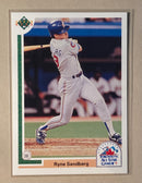 1991 Upper Deck 93F Ryne Sandburg - Baseball - Toronto 91 All-Star Game
