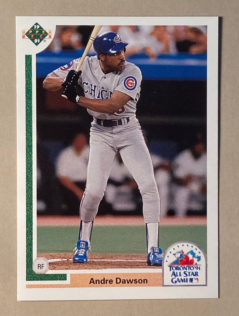 1991 Upper Deck 98F Andre Dawson - Baseball - Toronto 91 All-Star Game