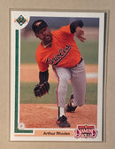 1991 Upper Deck 13F Arthur Rhodes - Baseball - Minor League Diamond Skills