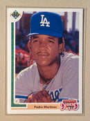 1991 Upper Deck 2F Pedro Martinez - Baseball - Minor League Diamond Skills