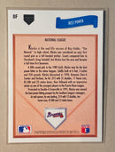 1991 Upper Deck 8F Ryan Klesko - Baseball - Minor League Diamond Skills