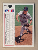 1991 Upper Deck 44F Rusty Meacham - Baseball