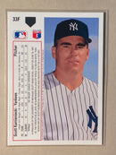 1991 Upper Deck 33F Scott Kamieniecki - Baseball