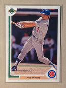 1991 Upper Deck 46F Rick Wilkins - Baseball
