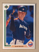 1991 Upper Deck 68F Scott Servais - Baseball