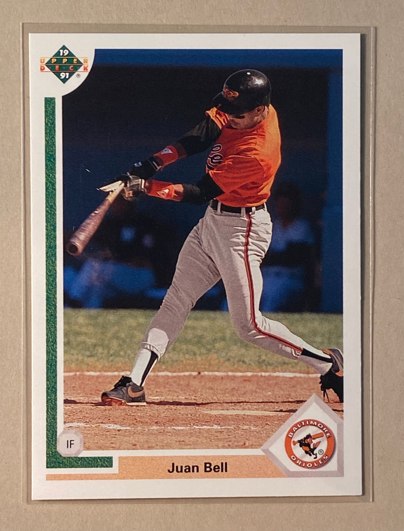 1991 Upper Deck 59F Juan Bell - Baseball