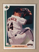 1991 Upper Deck 36F Mike Remlinger - Baseball