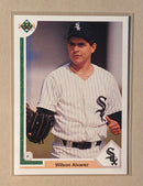1991 Upper Deck 42F Wilson Alvarez - Baseball