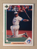 1991 Upper Deck 28F Candy Maldonado -Baseball