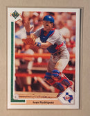 1991 Upper Deck 55F Ivan Rodriguez - Baseball