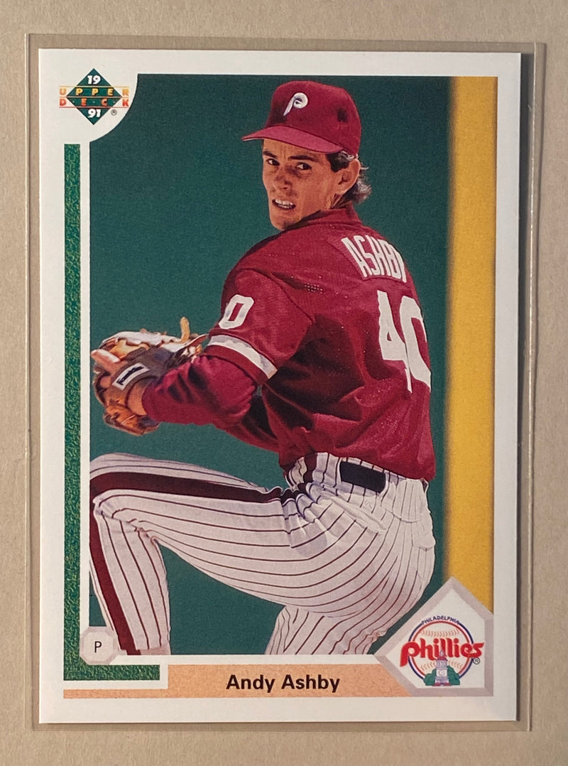 1991 Upper Deck 64F Andy Ashby - Baseball