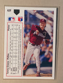 1991 Upper Deck 62F Tommy Greene - Baseball