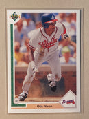 1991 Upper Deck 58F Otis Nixon - Baseball