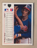 1991 Upper Deck 58F Otis Nixon - Baseball