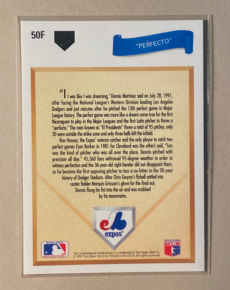 1991 Upper Deck 50F Perfecto - Baseball