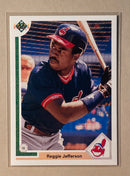 1991 Upper Deck 73F Reggie Jefferson - Baseball