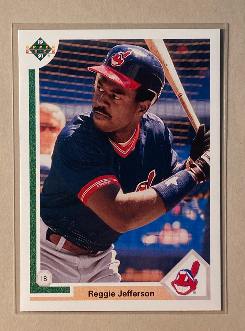 1991 Upper Deck 73F Reggie Jefferson - Baseball