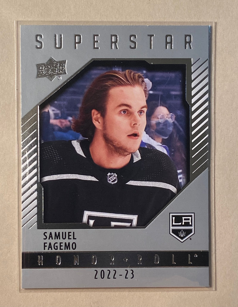 2022-23 Upper Deck HR99 Samuel Fagemo - Hockey - Series 2 - Superstar Honor Roll