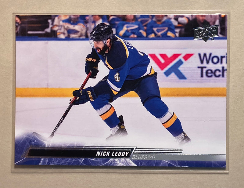 2022-23 Upper Deck 409 Nick Leddy - Hockey - Series 2