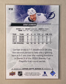 2022-23 Upper Deck 418 Erik Cernak - Hockey - Series 2