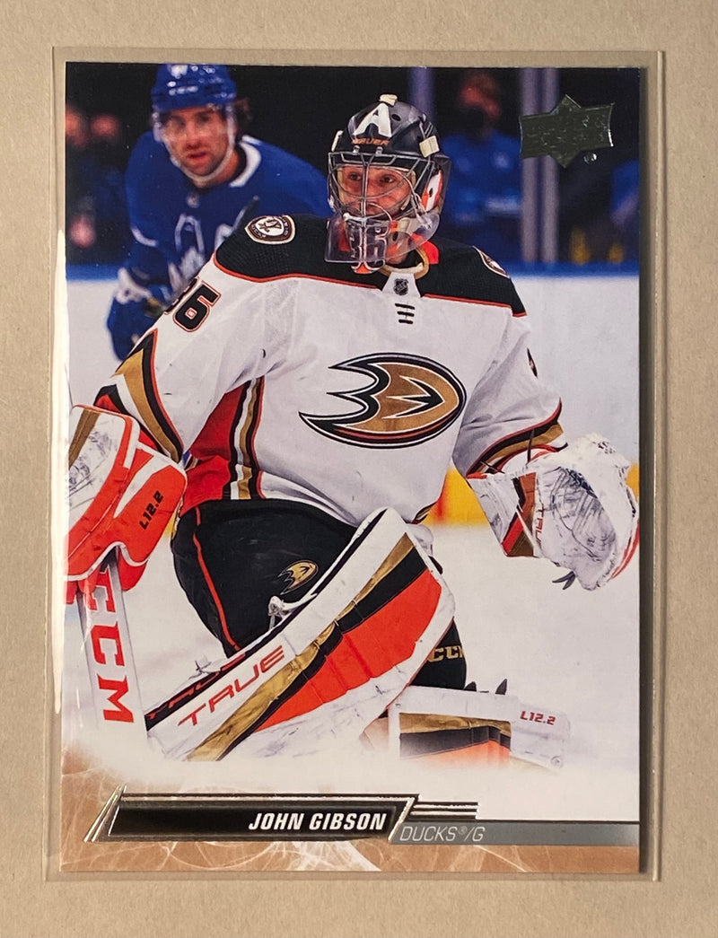 2022-23 Upper Deck 252 John Gibson - Hockey - Series 2