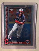 2025 Topps Chrome 155 Angel Martinez - Baseball - RC