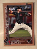 2025 Topps 394 Corbin Burnes - Baseball - Gold Parallel - /2025 - Series 2