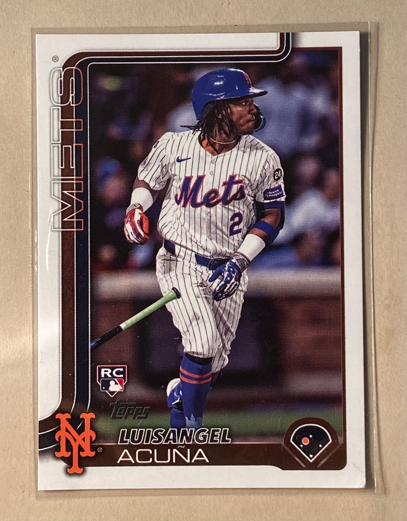 2025 Topps 524 Luisangel Acuna - Baseball - Series 2 - RC