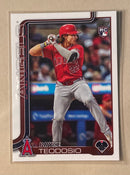 2025 TOPPS 635 Bryce Teodosio - Baseball - Series 2 - RC