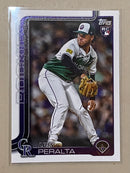 2025 Topps 526 Luis Peralta - Baseball - Series 2 - RC