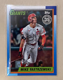 2025 Topps 90B2-2 Mike Yastrzemski - Baseball - Series 2 - 35 Anniversary