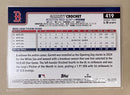 2025 Topps 419 Garrett Crochet - Baseball - Series 2